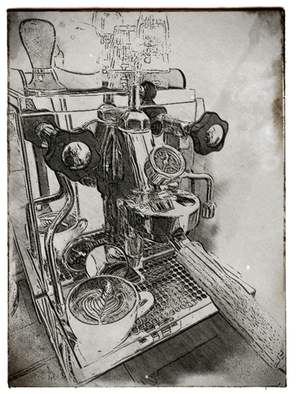 Rocket Giotto Evoluzione, Nightlases Caf&eacute;