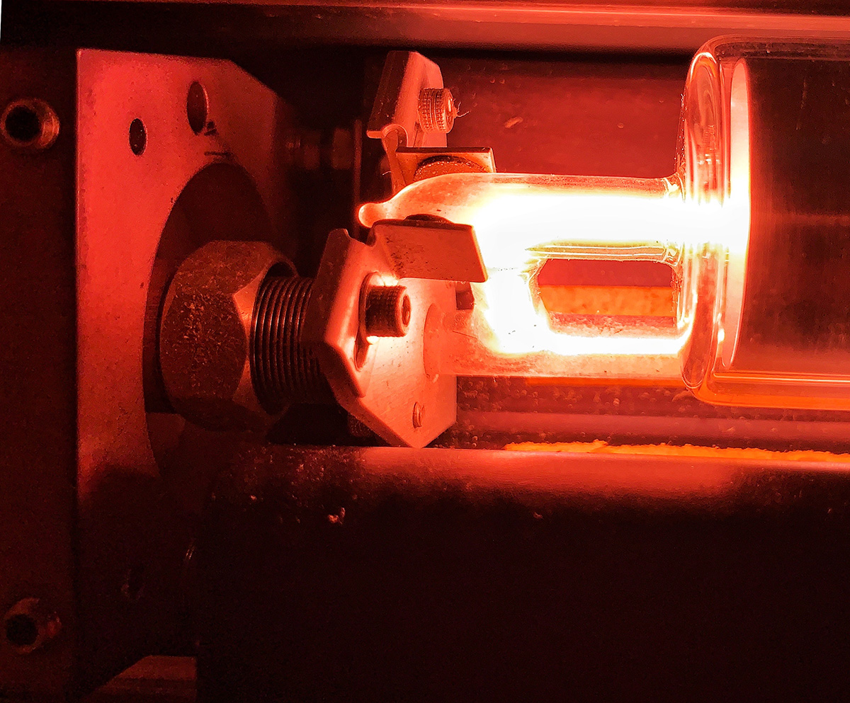 Spectra-Physics 124A Discharge